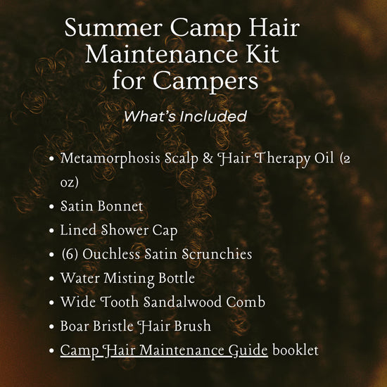 Summer Camp Hair Box for Girl Scouts & Campers