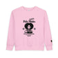 Toddler Sweatshirt -"Pelo Bueno, Pelo Malo" Vintage Afro Girl Graphic