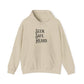Hoodie — "Seen. Safe. Heard." Minimal Statement Hoodie