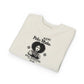 Toddler Sweatshirt -"Pelo Bueno, Pelo Malo" Vintage Afro Girl Graphic