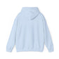 Hoodie — "Seen. Safe. Heard." Minimal Statement Hoodie